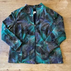 Vintage Draper’s & Damon’s Zip Up Dress Jacket